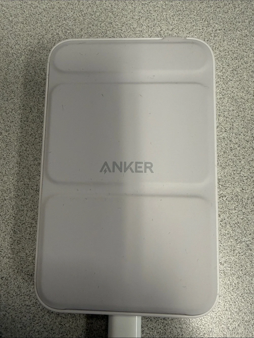 Anker MagSafe-Style Wireless Power Bank Charger - Light Gray